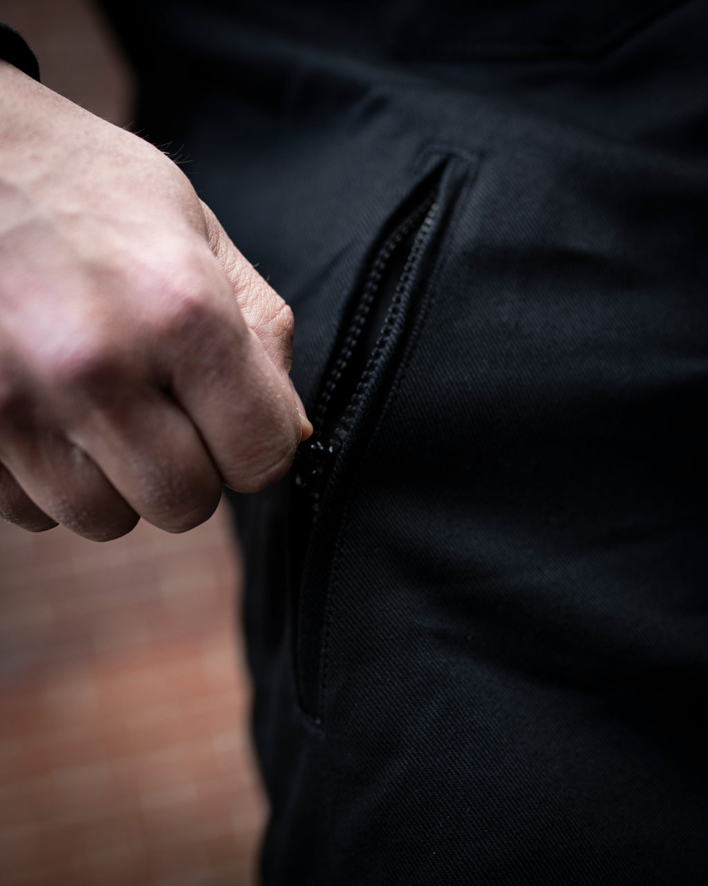 R&R Blackout Denim Hemd