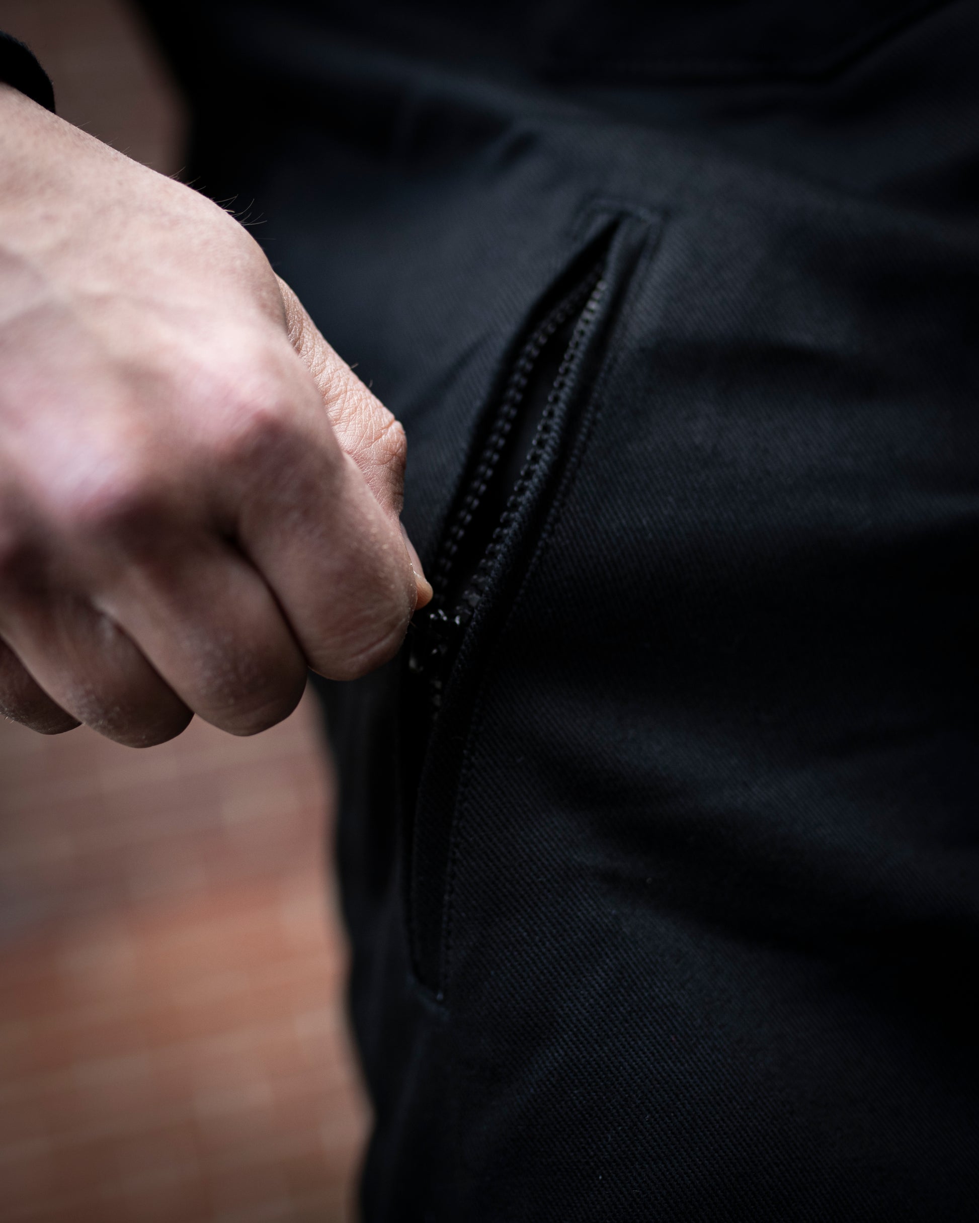 R&R Blackout Denim Hemd