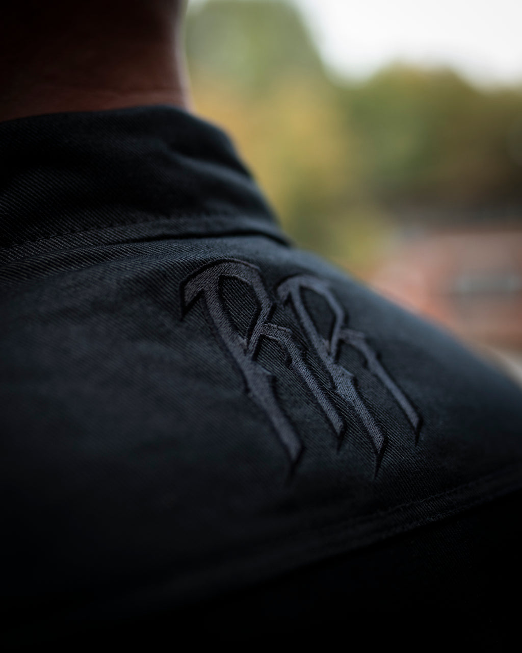 R&R Blackout Denim Hemd