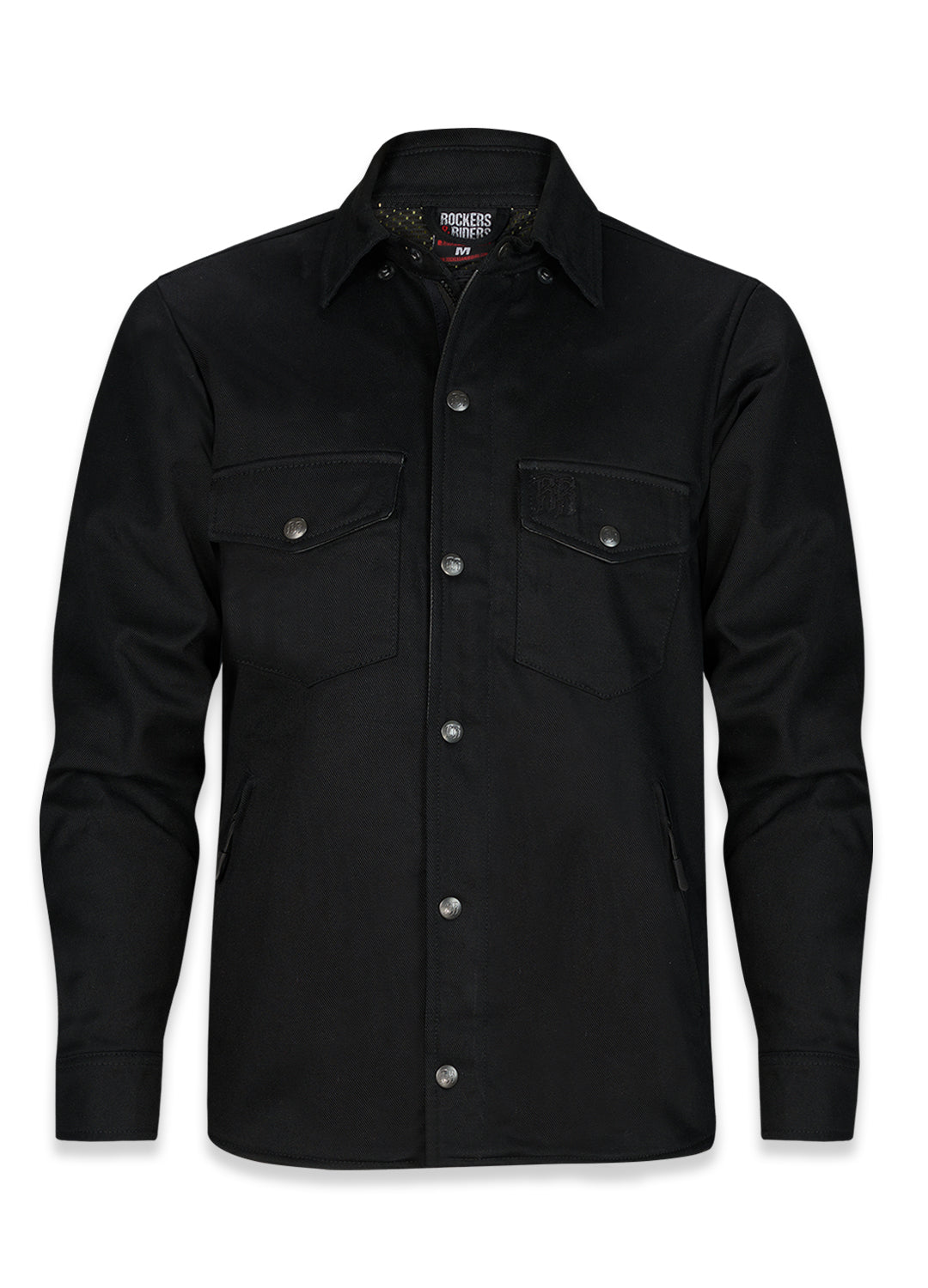 R&R Blackout Denim Hemd